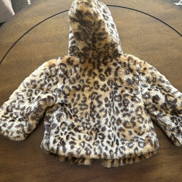 NWOT Mudpie Fur Coat 0-6 months - Picture 3 of 3